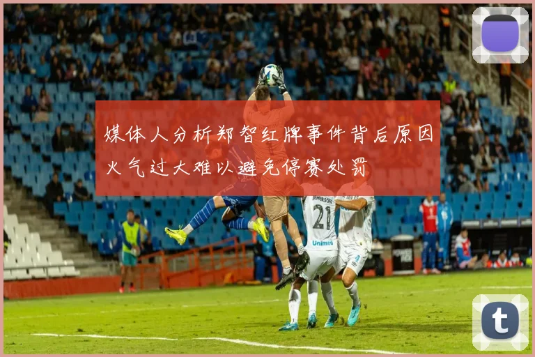 媒体人分析郑智红牌事件背后原因火气过大难以避免停赛处罚